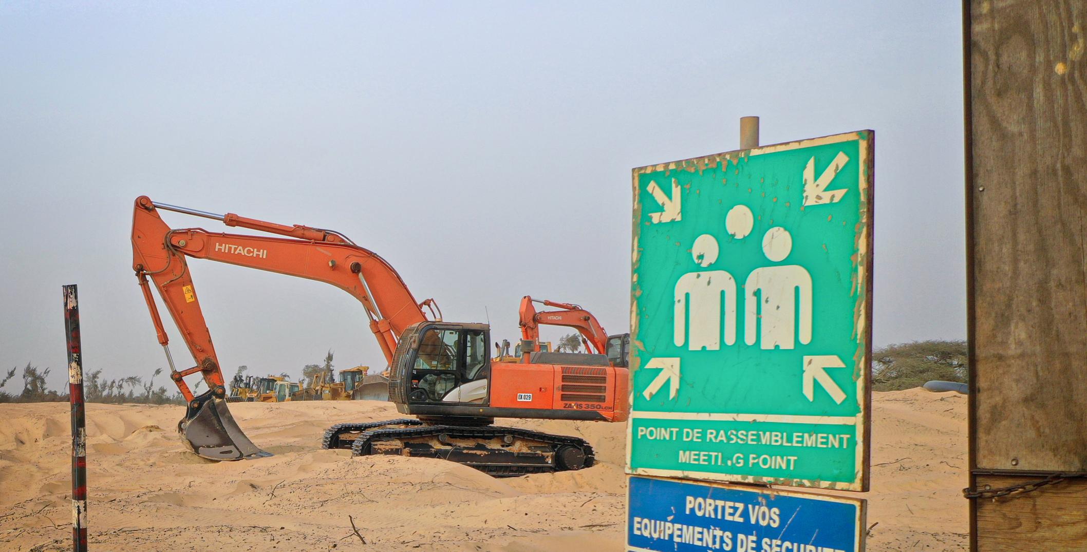 Mining site near Dakar, Senegal