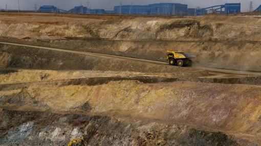 Mongolia trucks image Getty Images